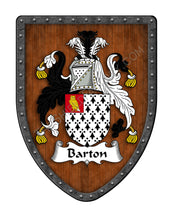 Load image into Gallery viewer, Barton Family Crest Coat of Arms
