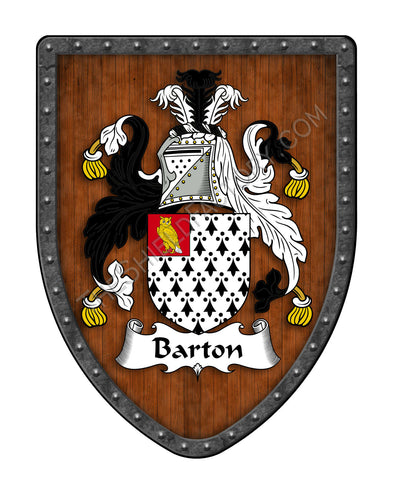 Barton Family Crest Coat of Arms