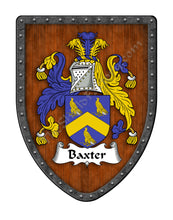 Load image into Gallery viewer, Baxter Family Coat of Arms Family Crest