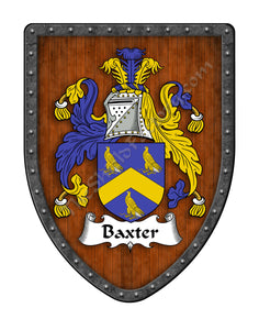 Baxter Family Coat of Arms Family Crest