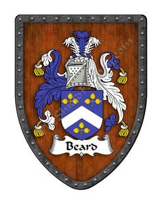 Beard Family Coat of Arms Family Crest