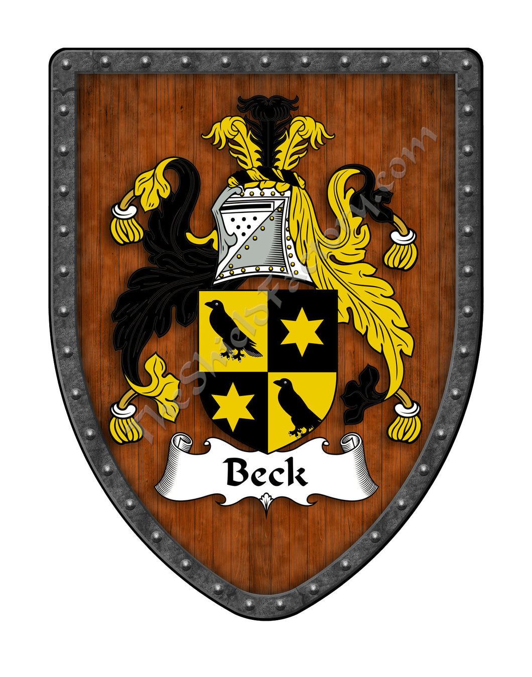 Beck Family Crest Coat of Arms