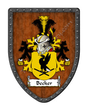 Load image into Gallery viewer, Becker Dutch Family Crest Coat of Arms