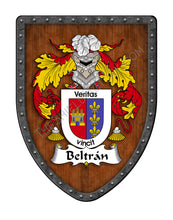 Load image into Gallery viewer, Beltrán Coat of Arms Hispanic Family Crest