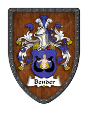 Load image into Gallery viewer, Bender of Germany Coat of Arms Family Crest