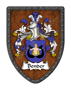 Bender of Germany Coat of Arms Family Crest