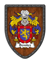 Load image into Gallery viewer, Benítez Coat of Arms Hispanic Family Crest