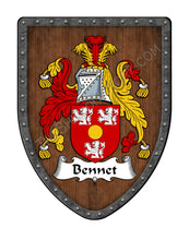 Load image into Gallery viewer, Bennet Coat of Arms Family Crest