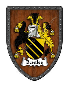 Bentley Coat of Arms Family Crest