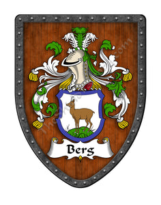 Berg Coat of Arms Family Crest