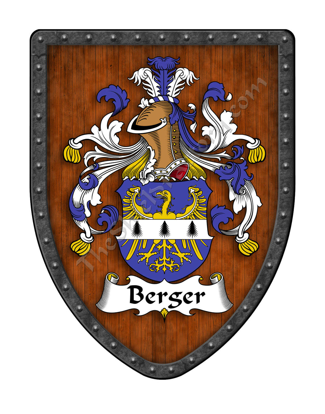Berger Coat of Arms Family Crest