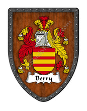 Load image into Gallery viewer, Berry Coat of Arms Family Crest