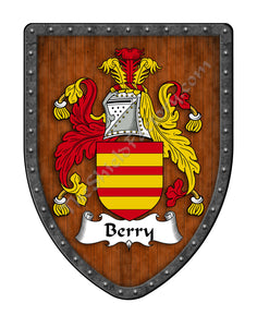 Berry Coat of Arms Family Crest