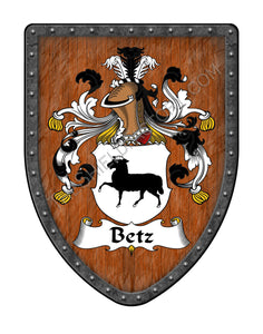 Betz Coat of Arms Family Crest