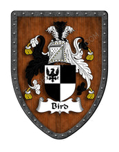 Load image into Gallery viewer, Bird II Coat of Arms Family Crest