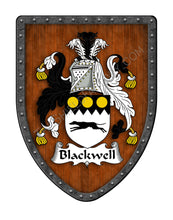 Load image into Gallery viewer, Blackwell Coat of Arms Family Crest