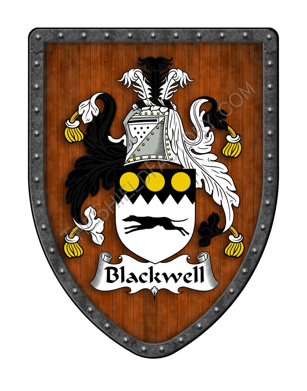 Blackwell Coat of Arms Family Crest