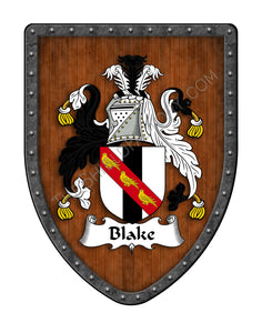 Blake Coat of Arms Family Crest