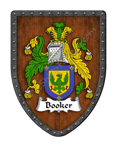 Booker Coat of Arms Family Crest