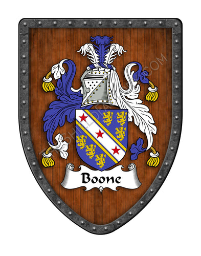 Boone Coat of Arms Family Crest