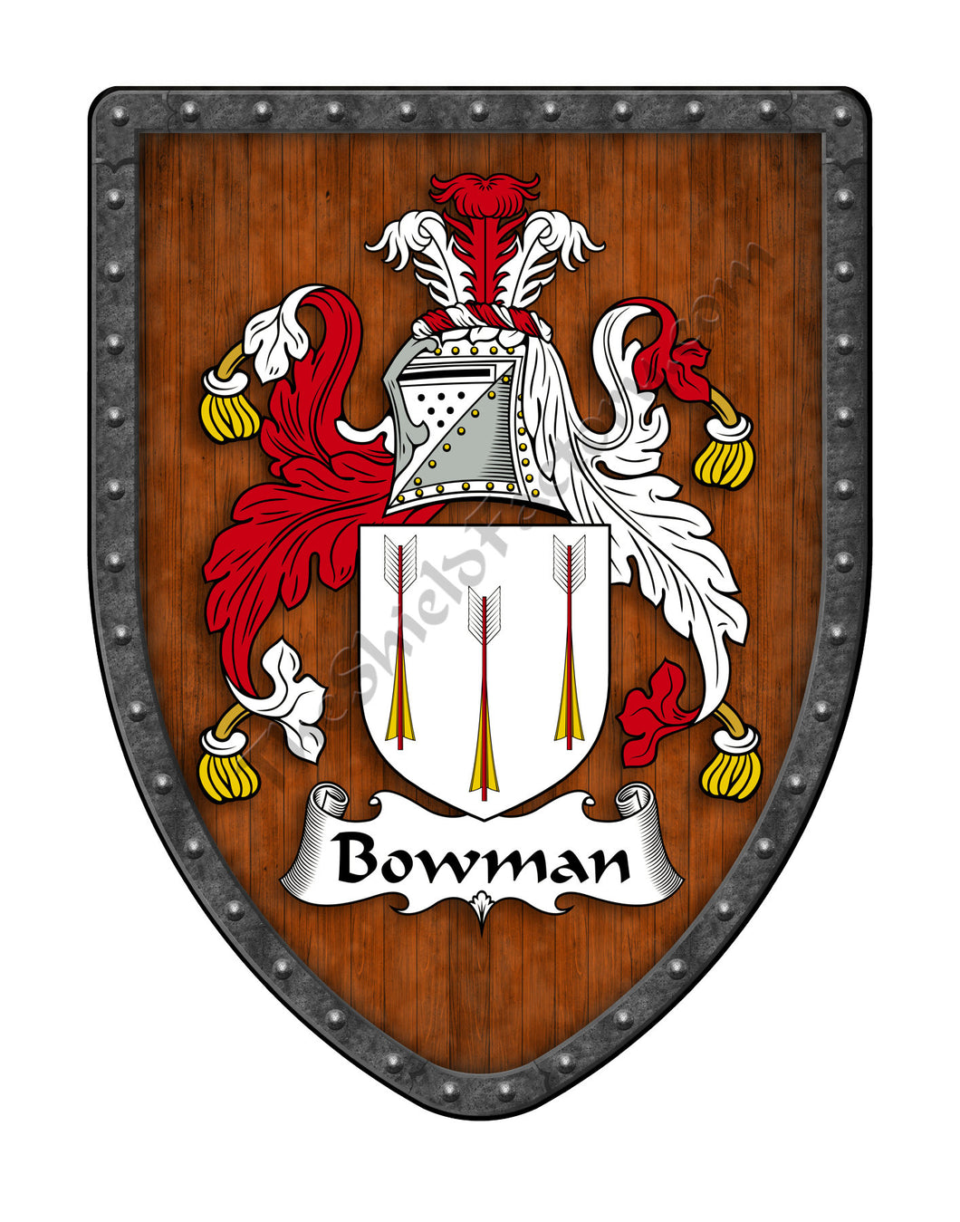 Bowman II Coat of Arms Family Crest