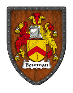 Bowman I Coat of Arms Family Crest