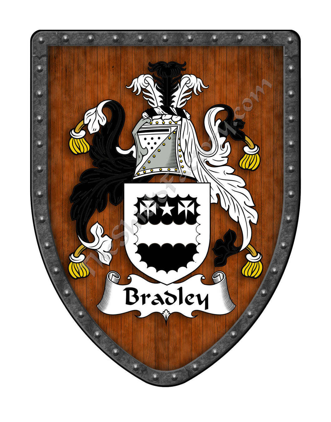 Bradley Coat of Arms Family Crest