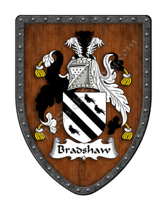 Bradshaw Coat of Arms Family Crest