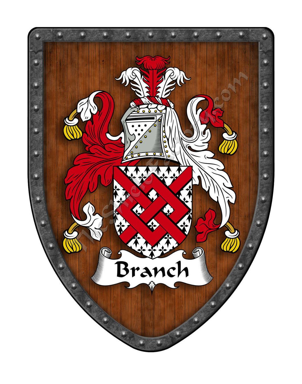Branch Coat of Arms Family Crest