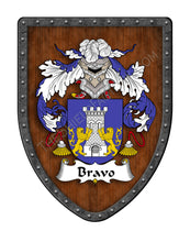 Load image into Gallery viewer, Bravo Coat of Arms Family Crest