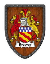 Load image into Gallery viewer, Brewer of England Coat of Arms Family Crest