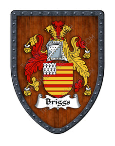 Briggs Coat of Arms Family Crest