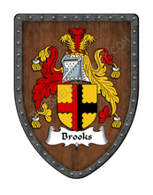 Load image into Gallery viewer, Brooks-I Coat of Arms Family Crest