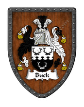 Load image into Gallery viewer, Buck Coat of Arms Family Crest