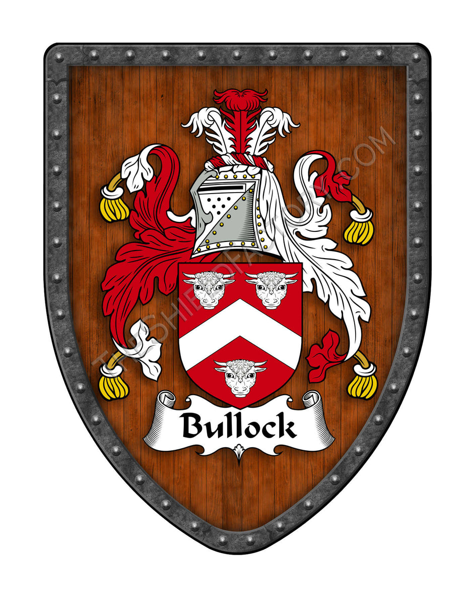 Bullock Coat of Arms Family Crest – My Family Coat Of Arms