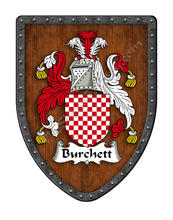 Load image into Gallery viewer, Burchett Coat of Arms Family Crest