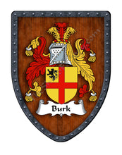 Load image into Gallery viewer, Burk Coat of Arms Family Crest