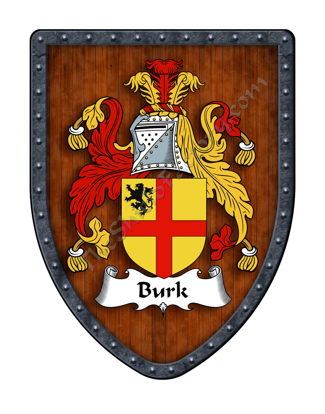 Burk Coat of Arms Family Crest