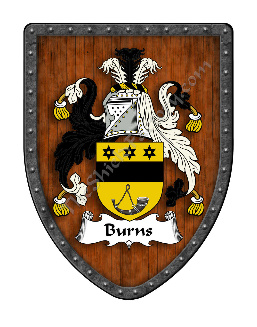 Burns Coat of Arms Family Crest