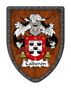 Calderón II Coat of Arms Family Crest