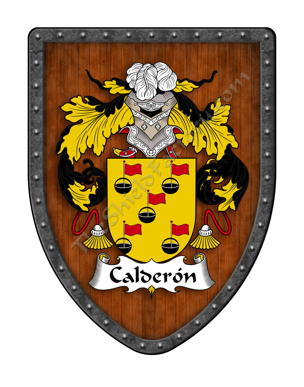 Calderón I Coat of Arms Family Crest