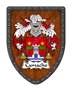 Camacho Coat of Arms Family Crest