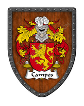 Load image into Gallery viewer, Campos Coat of Arms Family Crest