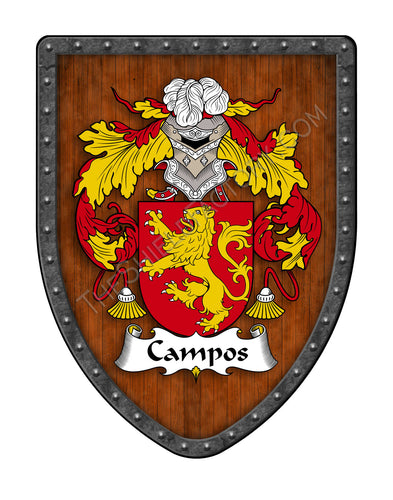 Campos Coat of Arms Family Crest