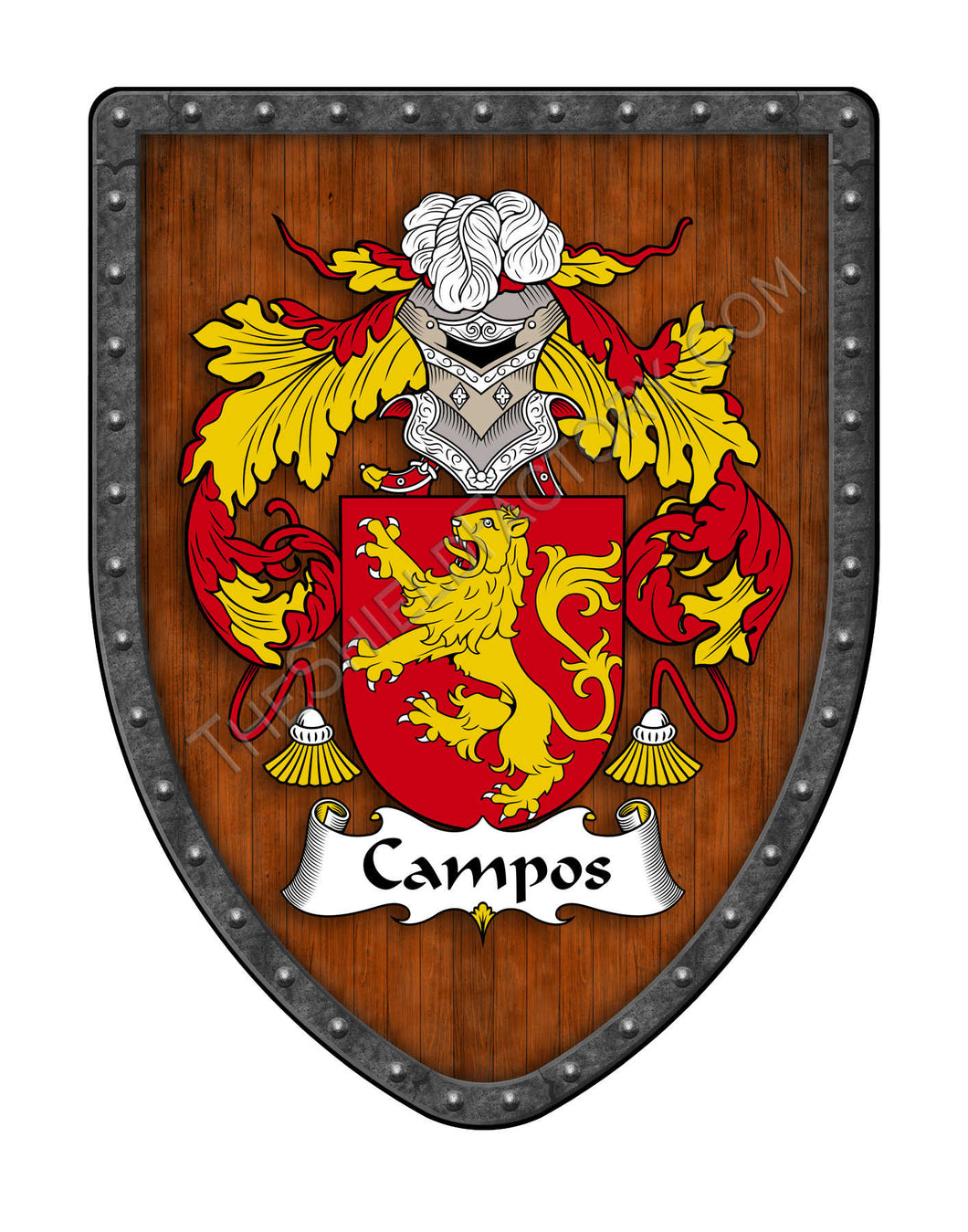 Campos Coat of Arms Family Crest