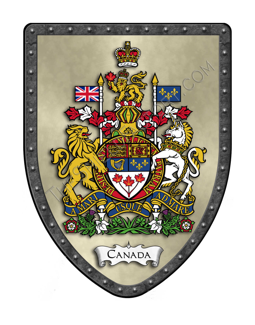 Canada Country Coat of Arms Shield