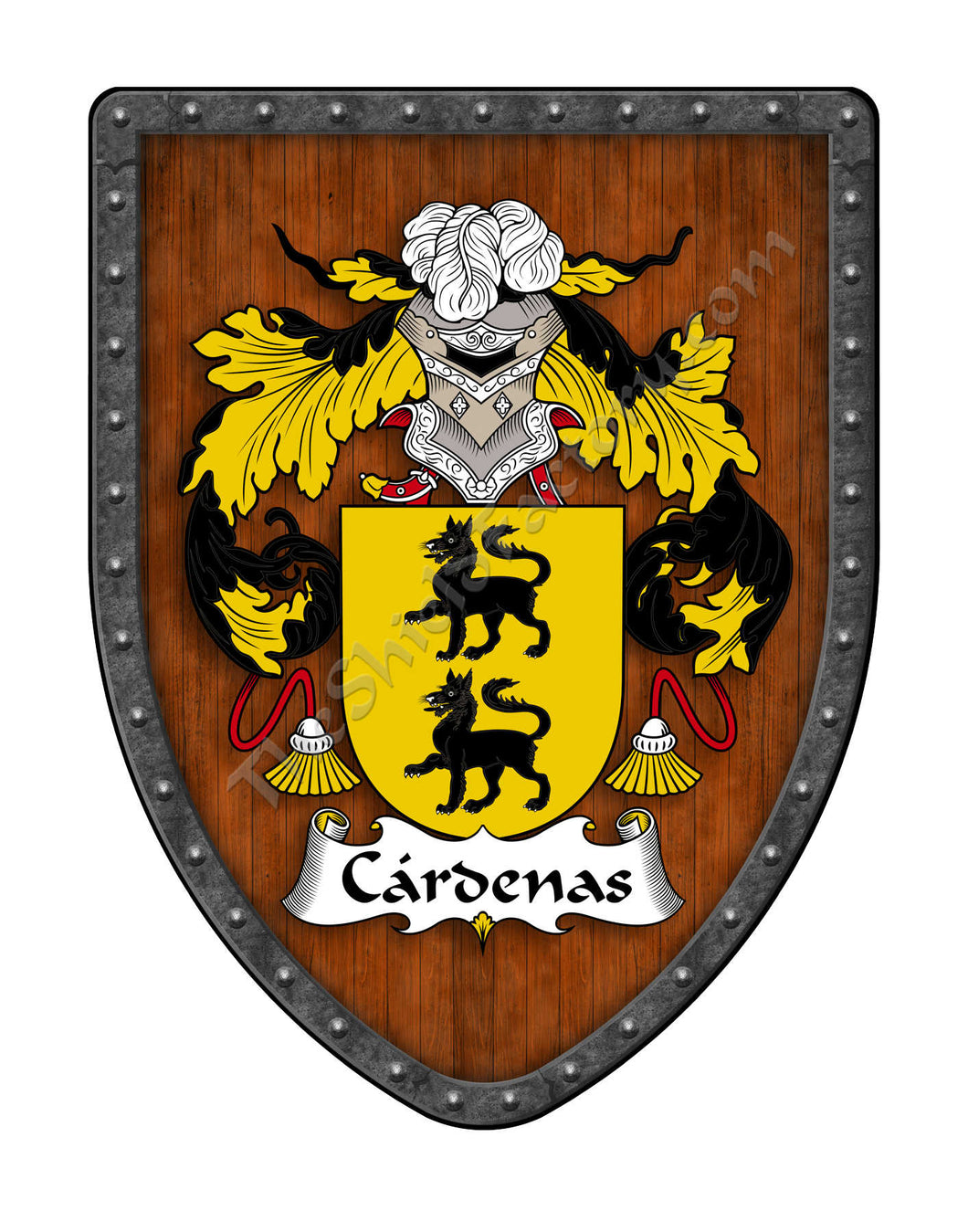 Cárdenas Coat of Arms Family Crest Shield