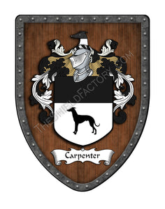 Carpenter Coat of Arms Family Crest Shield