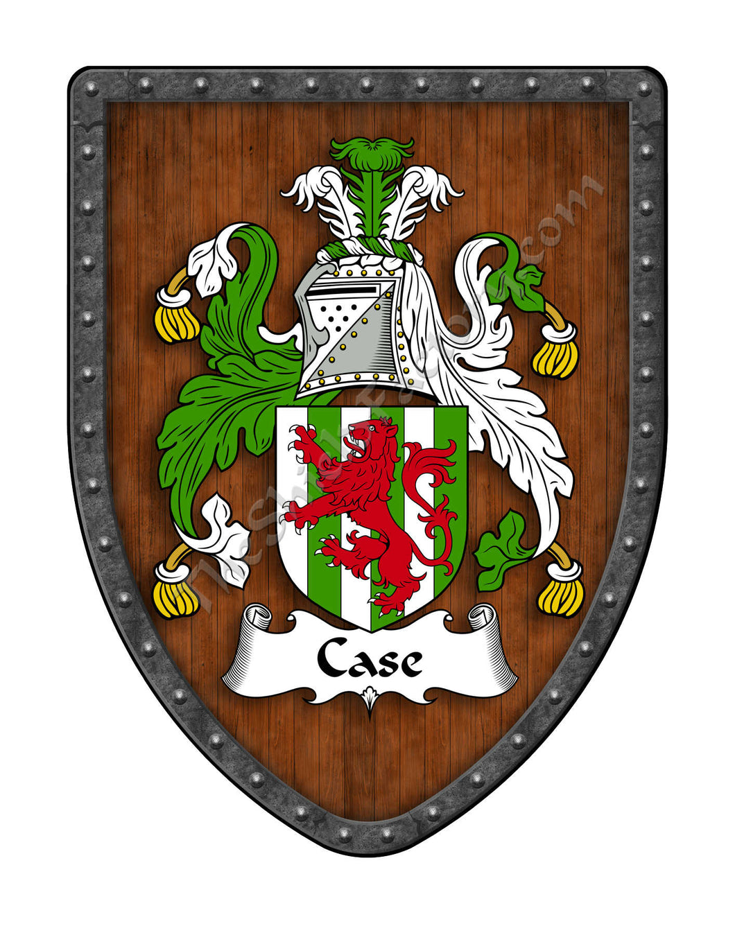 Case Coat of Arms Family Crest Shield