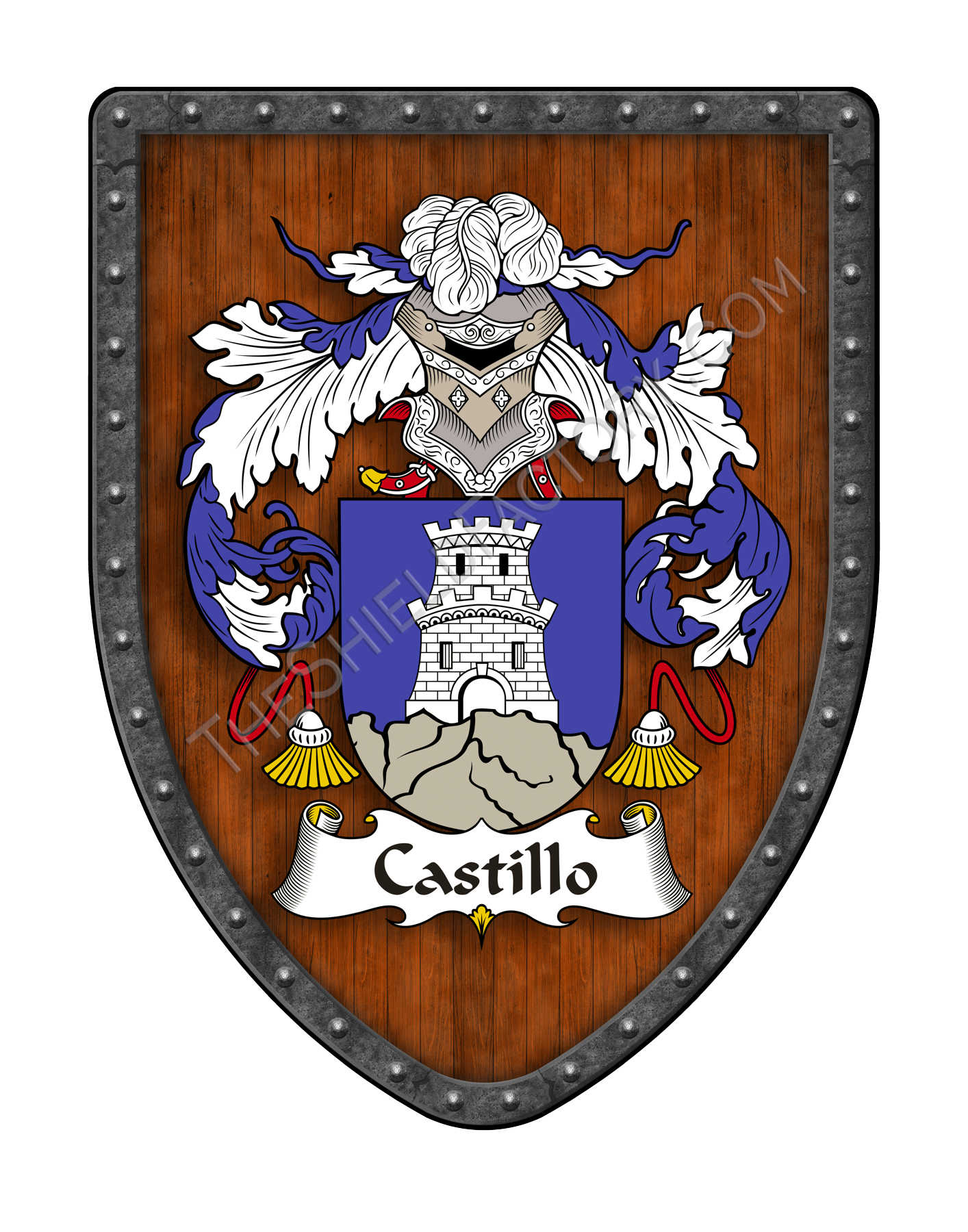 Castillo-I Coat of Arms Shield Family Crest – My Family Coat Of Arms